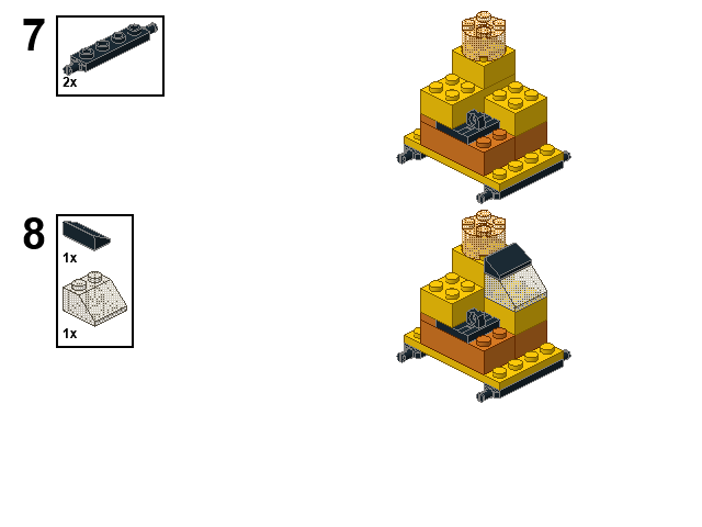 レゴ 10698 ショベルカー 作り方